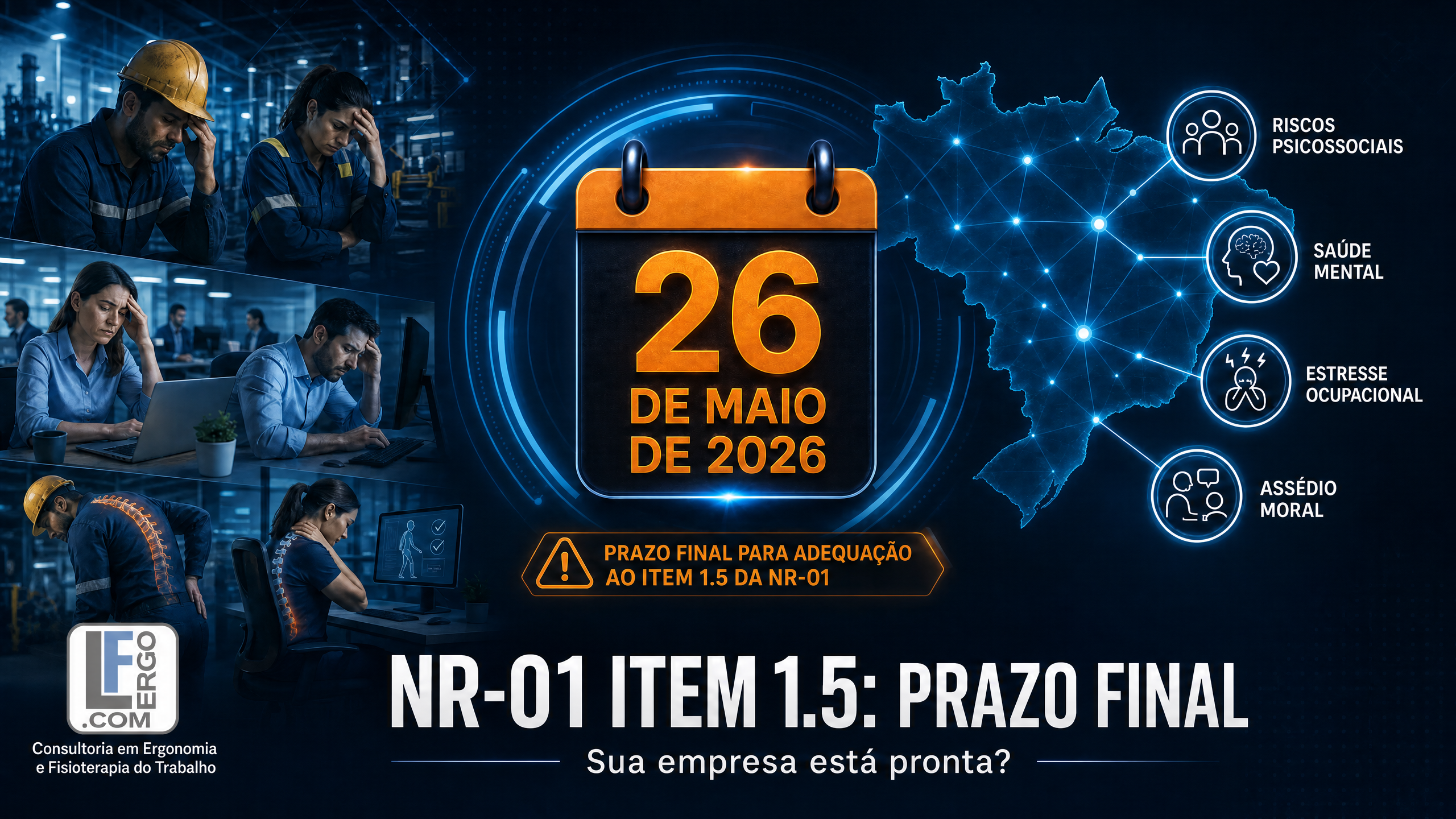 NR-01 Item 1.5: Prazo Final é 26 de Maio de 2026 — Sua Empresa Está Pronta?