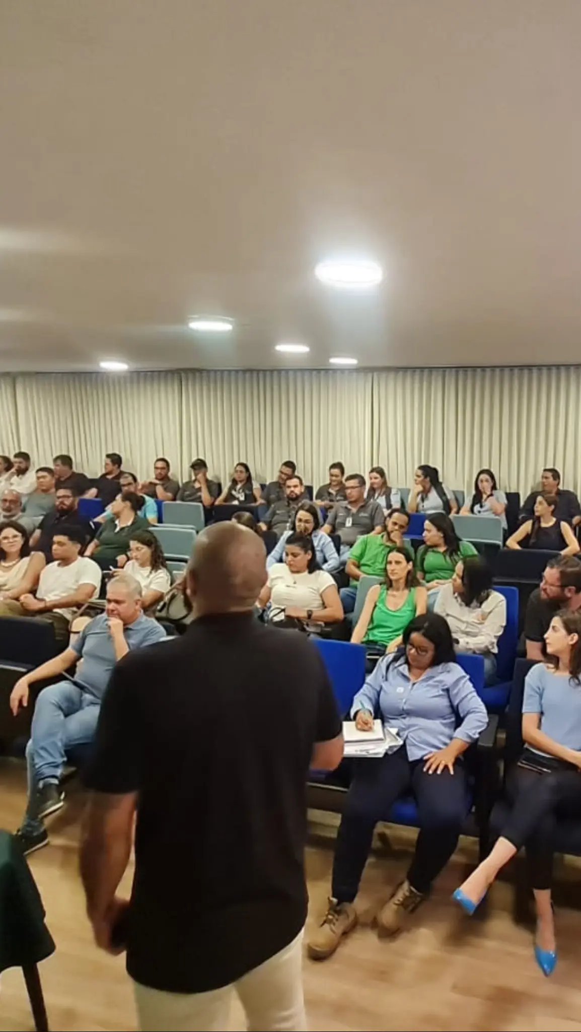 Palestra sobre ergonomia no CREA-SP